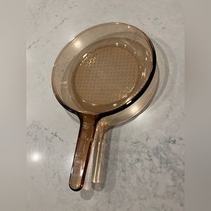 Vision cookware Amber skillet pan waffle France